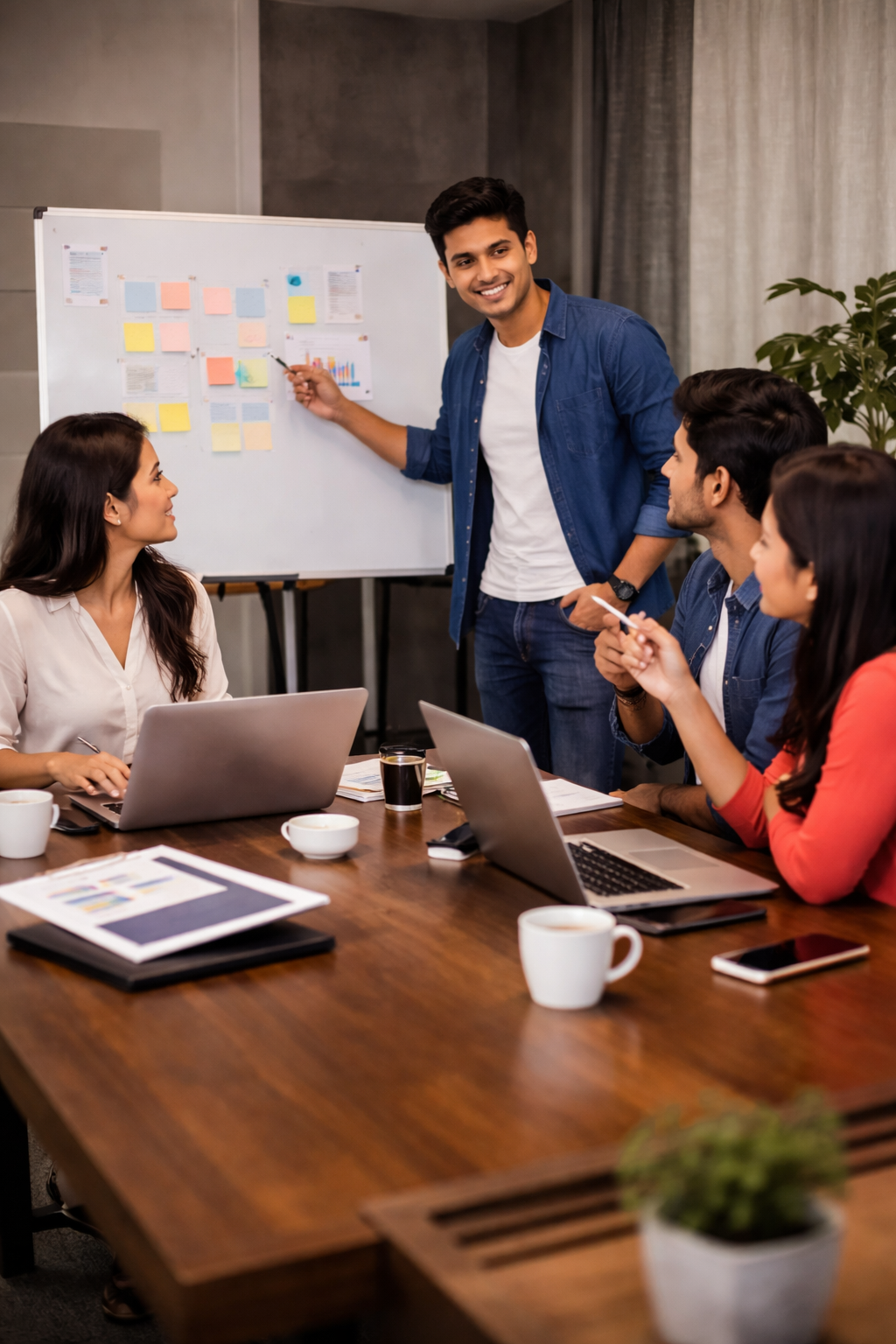 B2B business meeting