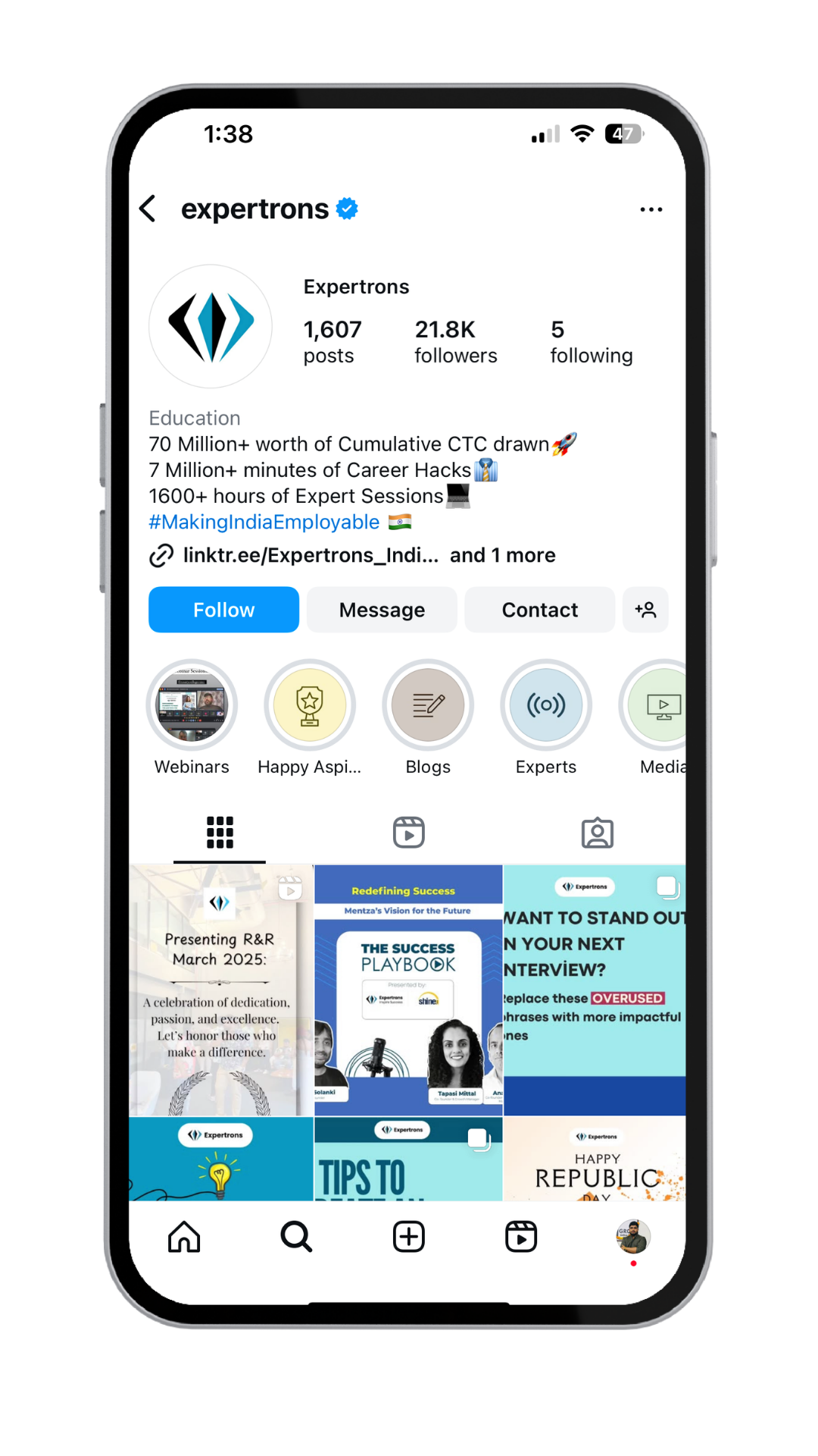 Social media showcase 1