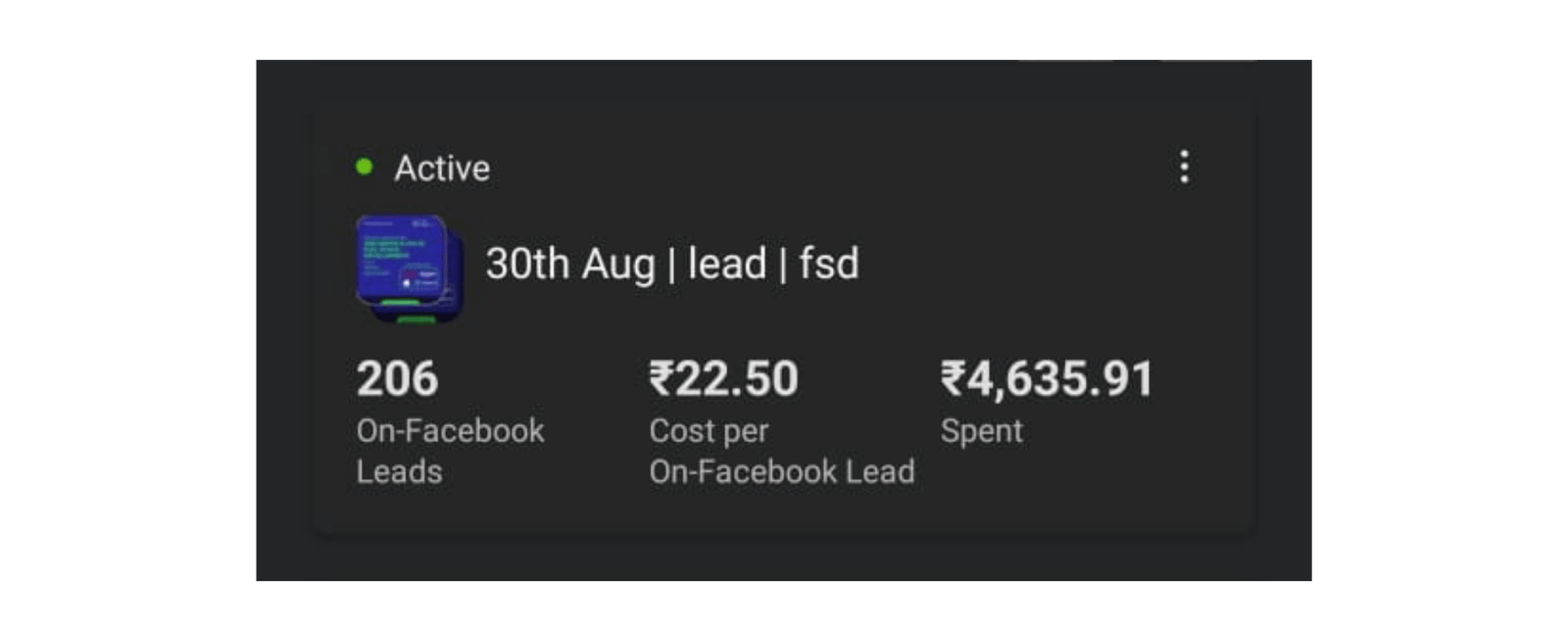 Retargeting dashboard 2