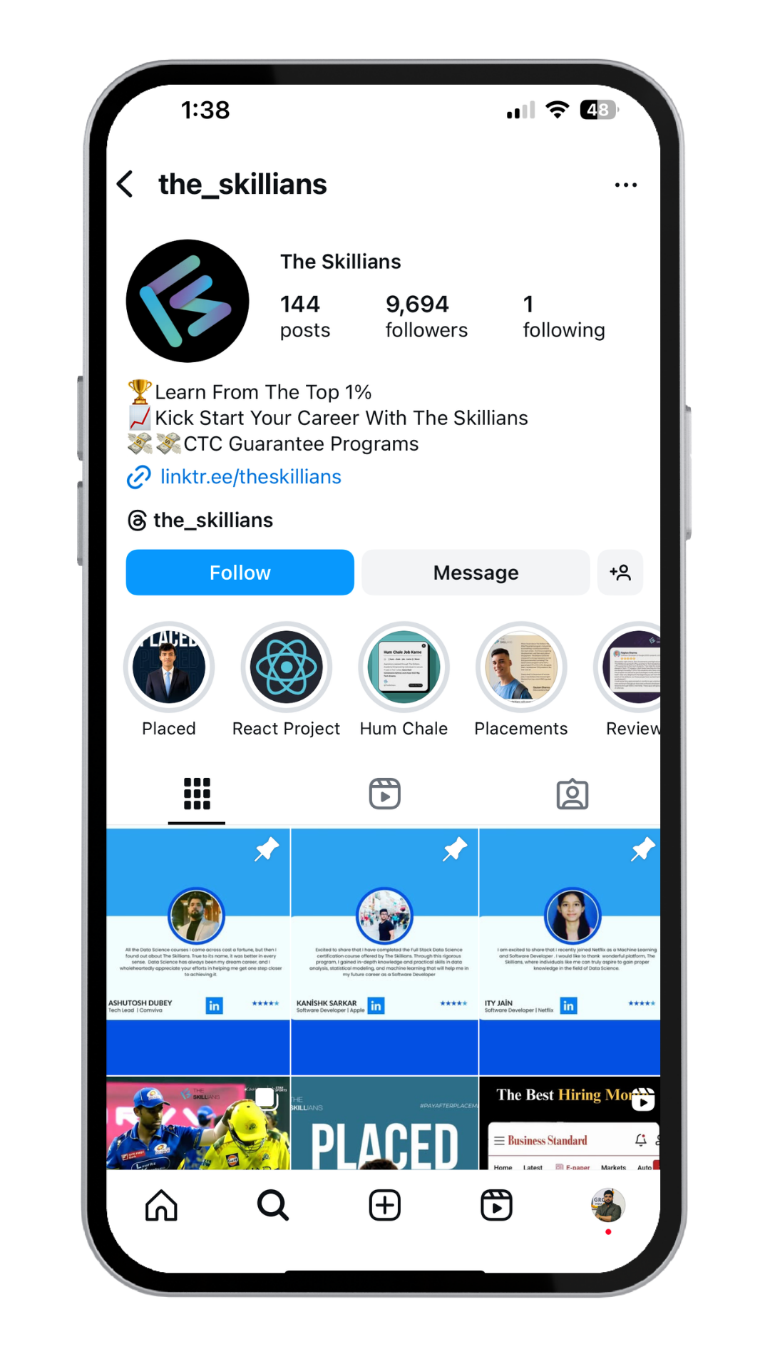 Social media showcase 3